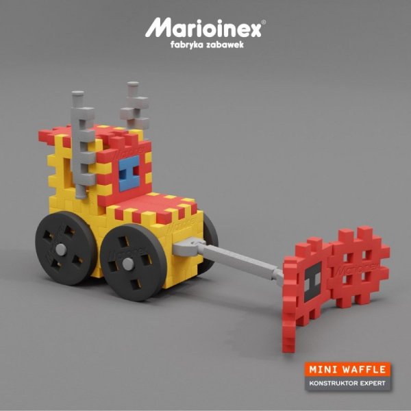 Marioinex Klocki Mini Waffle Konstruktor 141 elementów