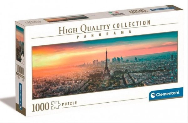 Clementoni Puzzle 1000 elementów Panorama High Quality, Paryż