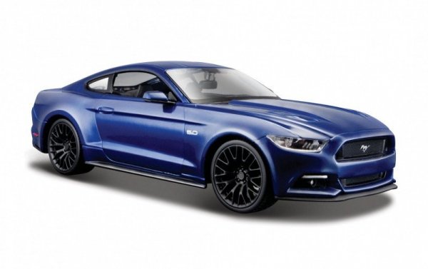 Maisto Model kompozytowy Ford Mustang GT 2015 1/24 niebieski