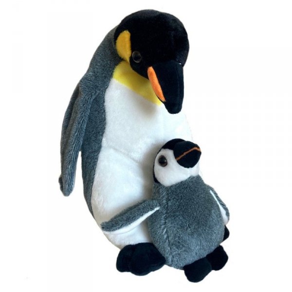 Beppe Maskotka Pingwin z dzieckiem 33 cm