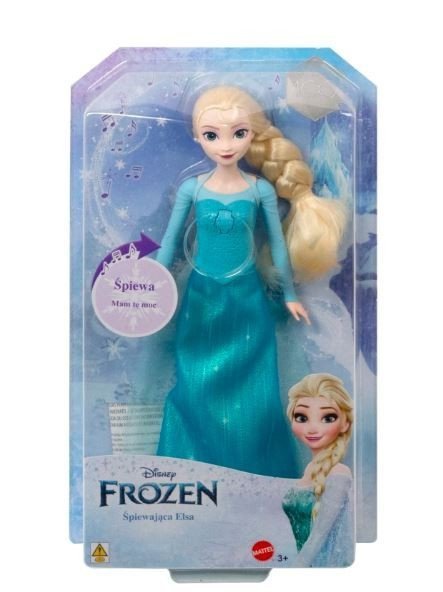 Mattel Lalka Disney Frozen Śpiewająca Elza