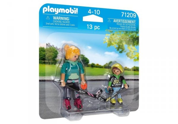 Playmobil Figurki Duo Pack 70209 Hokej na rolkach