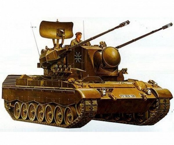 Tamiya Model plastikowy Flakpanzer Gepard 1/35