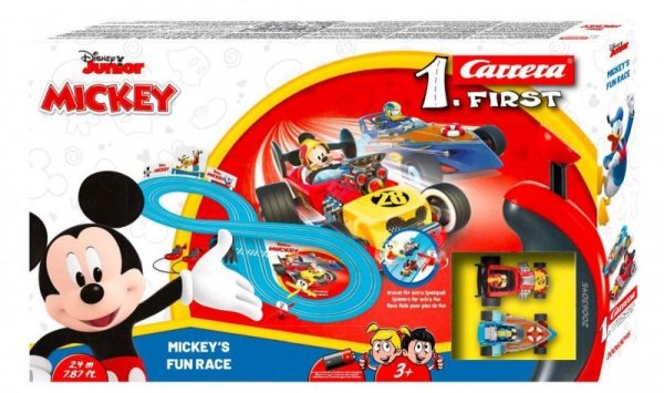 Carrera Tor wyścigowy First Myszka Miki Mickey&#039;s Fun Race 2,4m