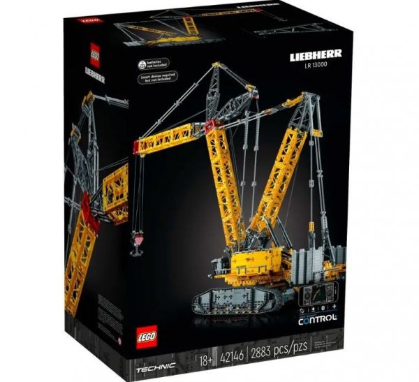 LEGO Klocki Technic 42146 Żuraw gąsienicowy Liebherr LR 13000
