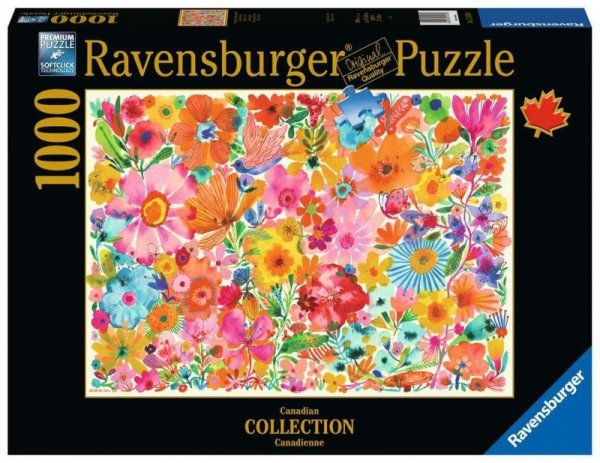 Ravensburger Polska Puzzle 1000 elementów Kwitnące piękności
