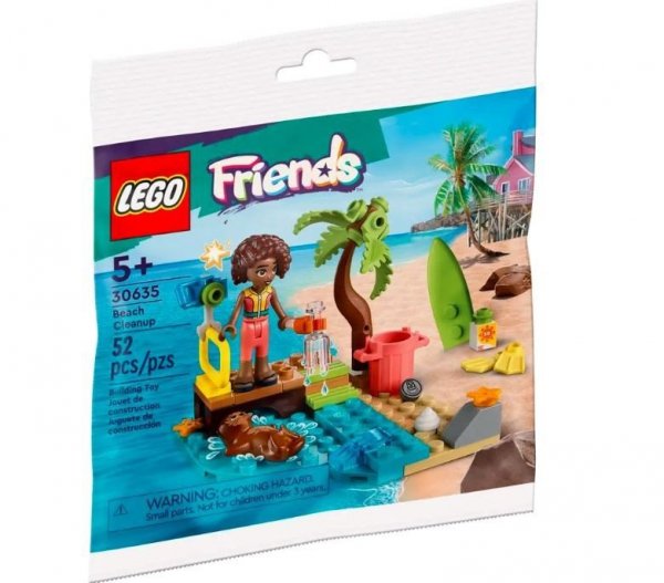 LEGO Klocki Friends 30635 Sprzątanie plaży