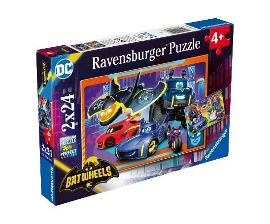 Ravensburger Polska Puzzle 2x24 elementy Batwheels