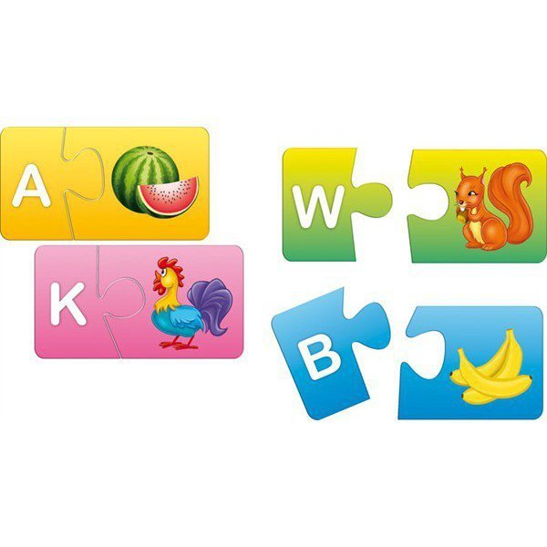 Adamigo Układanka puzzlowa Abecadło