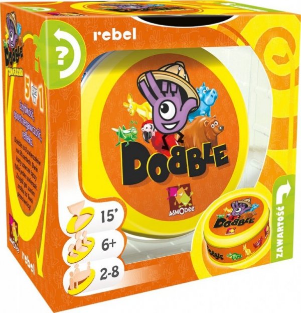 Rebel Gra Dobble Zwierzaki