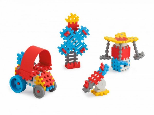Marioinex Klocki waffle mini 70 sztuk chłopiec