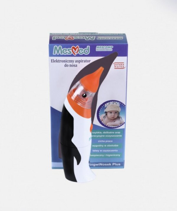 Mesmed Aspirator elektroniczny do nosa MM-118 Pingwinosek