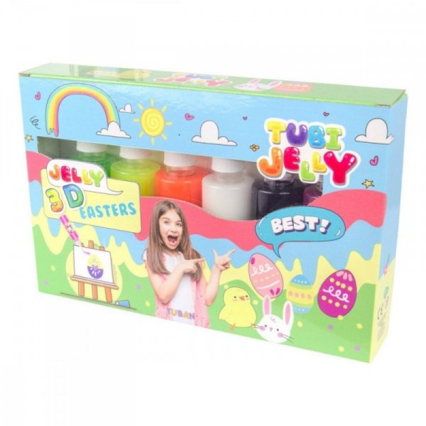 TUBAN Zestaw Tubi Jelly 6 kolorów - Wielkanoc