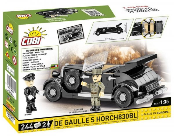 Cobi Klocki Klocki De Gaulles Horch830BL