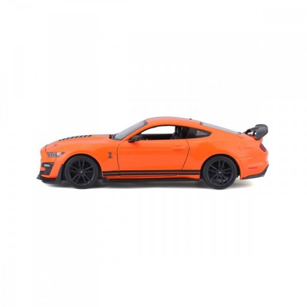 Maisto Model kompozytowy 2020 Mustang Shelby GT500 pomarańczowy 1:24