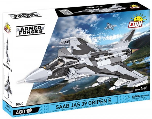 Cobi Klocki Klocki Armed Forces SAAB Jas 39 Gripen E 480 klocków