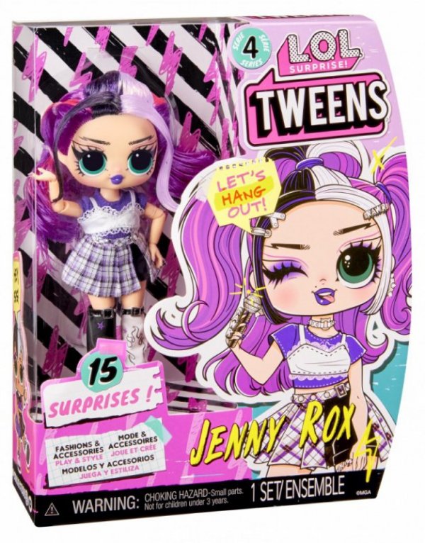 MGA Lalka L.O.L. Surprise Tweens S4 Jenny Rox