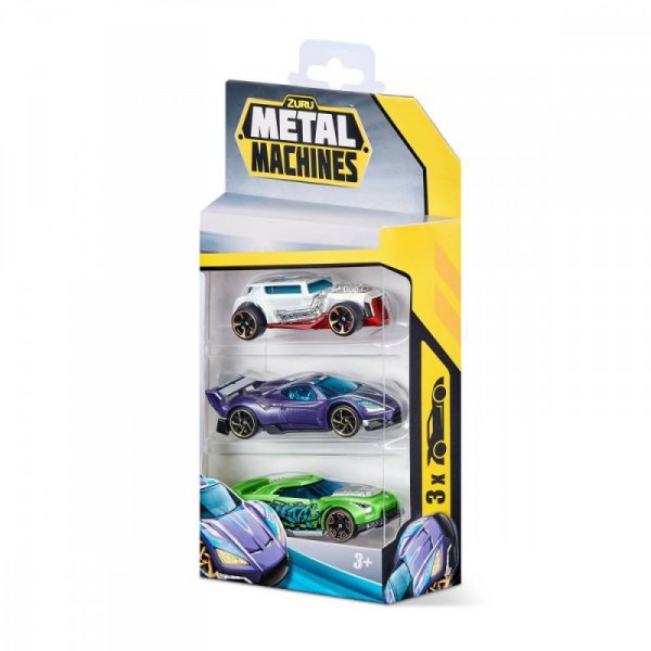 ZURU Metal Machines Auta 3-pak seria 2