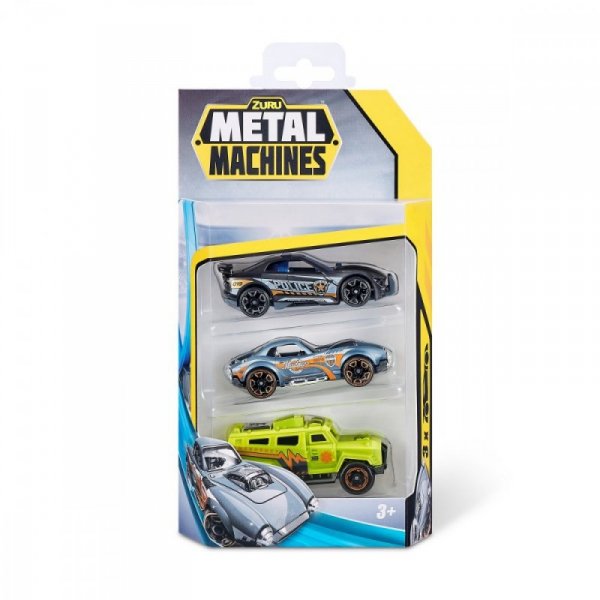 ZURU Metal Machines Auta 3-pak seria 2