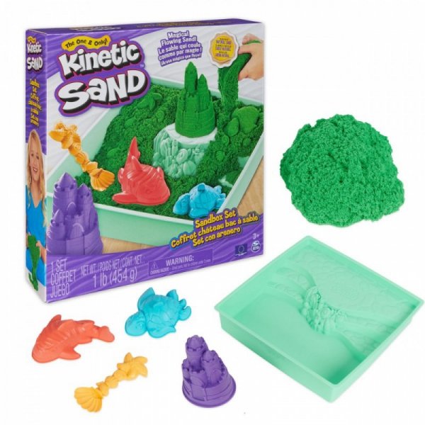 Spin Master Piasek kinetyczny Kinetic Sand Zestaw Piaskownica