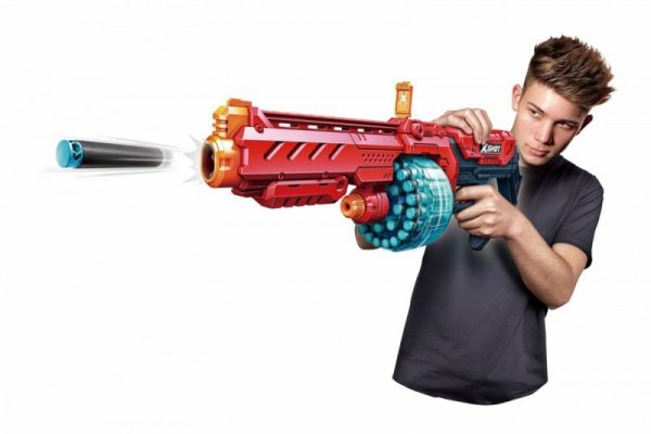 ZURU X-Shot Wyrzutnia Turbo Fire (48 strzałek) pomarańczowa