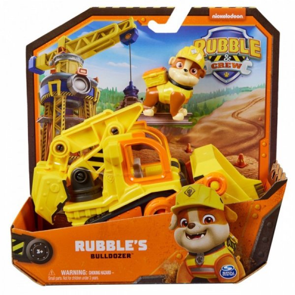 Spin Master Pojazd Psi Patrol Rubble i jego Ekipa Koparka