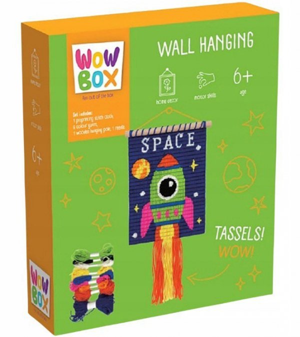 Tm Toys WOW BOX Zestaw Makrama Rakieta