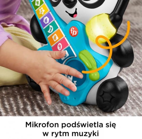 Fisher Price Zabawka edukacyjna Link Squad Panda Liczenie i kształty