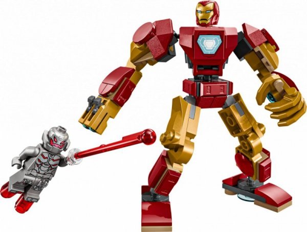 LEGO Klocki Super Heroes 76307 Mech Iron Mana kontra Ultron