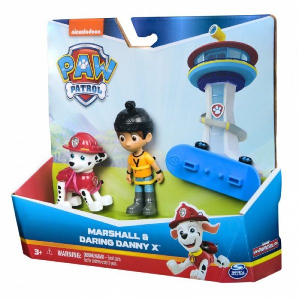Spin Master Figurki Psi Patrol, Marshall i Odważny Danny X