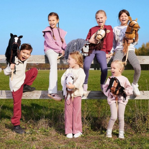 Tootiny Koń na kiju Hobby Horse HOPPIHORSE A3 Chestnut - brąz, maść kasztanowata