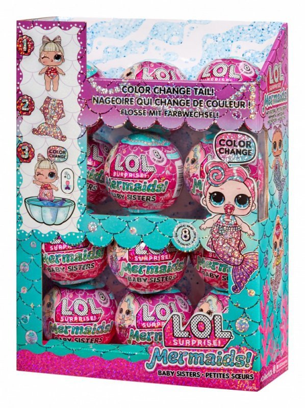 MGA Lalka L.O.L. Surprise Syrenka Display 12 sztuk