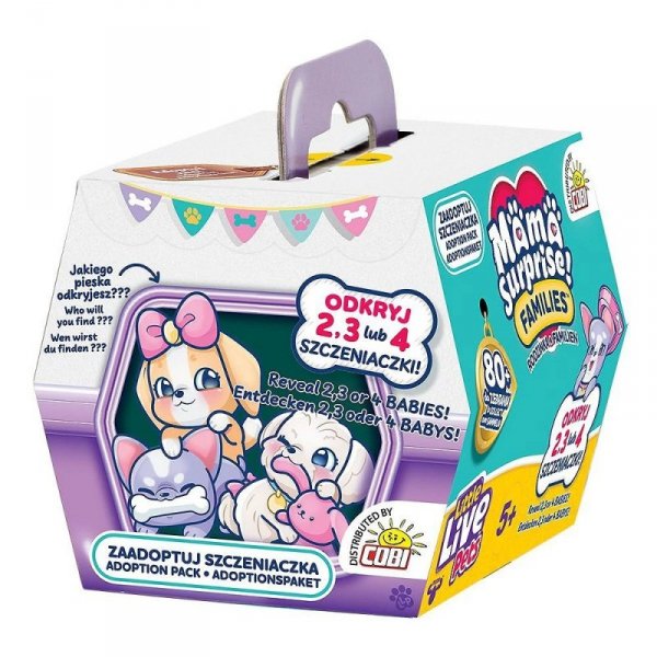 Cobi Zestaw Little Live Pets - Families display 8 sztuk