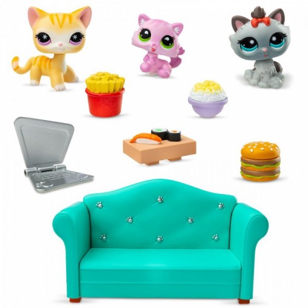 Tm Toys Zestaw figurek Littlest Pet Shop G7 S3 Podwieczorek