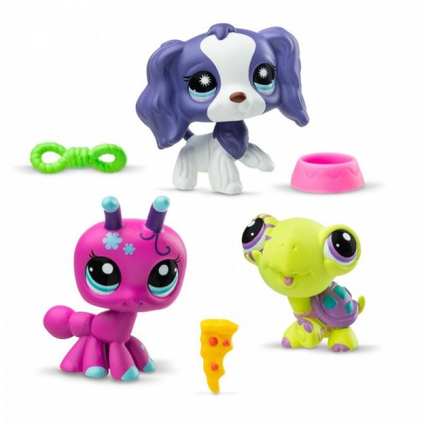 Tm Toys Zestaw figurek Littlest Pet Shop G7 S3 Pet Trios Tuba 3-pak