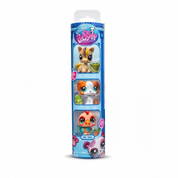 Tm Toys Zestaw figurek Littlest Pet Shop G7 S3 Pet Trios Tuba 3-pak