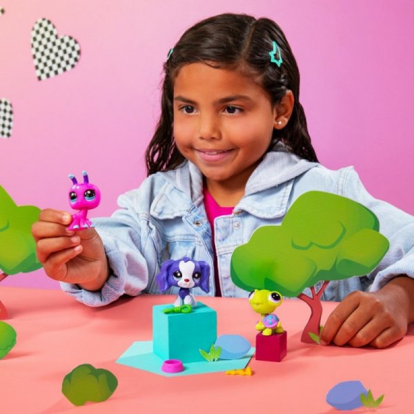 Tm Toys Zestaw figurek Littlest Pet Shop G7 S3 Pet Trios Tuba 3-pak