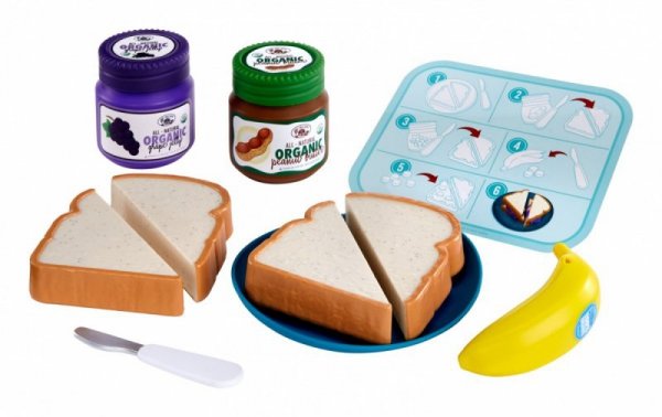 Little Tikes Zestaw Creative Chefs Kanapki Masło orzechowe, dżem