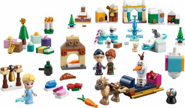 LEGO Klocki Disney Princess 43273 Kalendarz adwentowy Disney