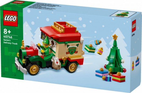 LEGO Klocki 40746 Ciężarówka Świętego Mikołaja