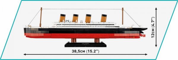 COBI 1680 Historical Collection R.M.S. Titanic 593 klocki