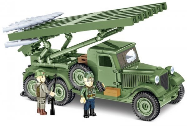 COBI 2280 Historical Collection WWII Wyrzutnia rakiet BM-13 Katyusha (ZIS-6) 440 klocków