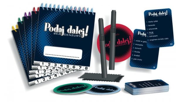 PROMO Podaj Dalej! Bez cenzury gra imprezowa REBEL