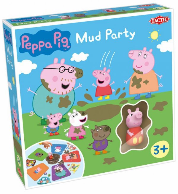 PROMO Świnka Peppa Zabawa błotna gra TACTIC