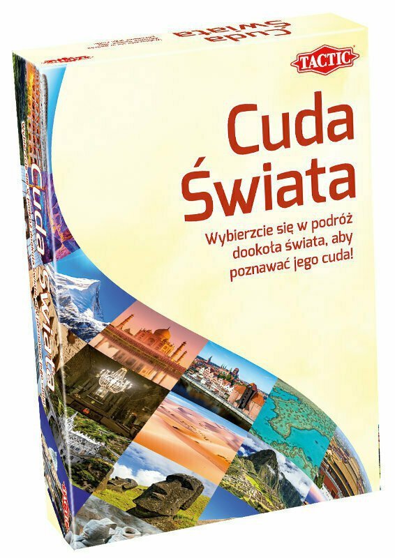 PROMO Quizy świata: Cuda świata gra edukacyjna 55794 TACTIC
