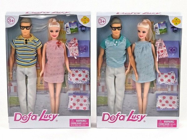 Lalka Defa Lucy Para 29cm 476448 mix cena za 1szt