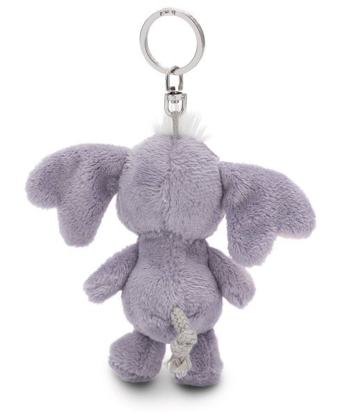 NICI 61480 Brelok pluszowy Słoń ciemnoszary Love 10cm GREEN