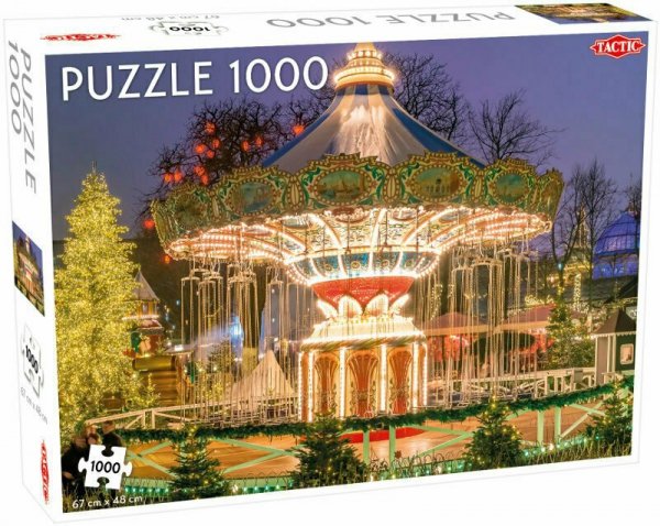 PROMO Puzzle 1000el Around the World, Nothern Stars: Copenhagen Tivoli TACTIC