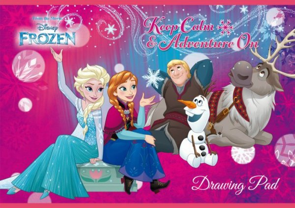 PROMO Blok rysunkowy A4 20k p10 Frozen MAJEWSKI