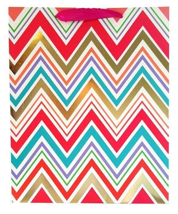 Torebka ozdobna prezentowa 4wz 1514B 26x32x12cm p12, mix cena za 1 szt